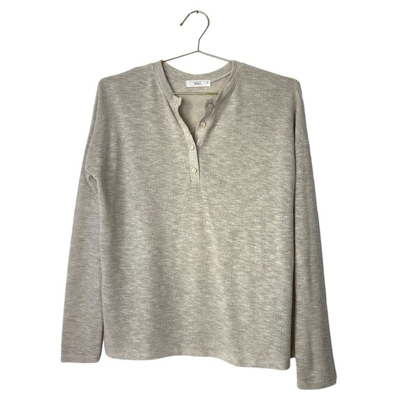 Talulah Lightweight Knit Button Front Sweater Top Size S - Picture 1 of 4